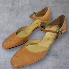 【美品】Merry Graces アンクルストラップ パンプス 23cm JUの画像