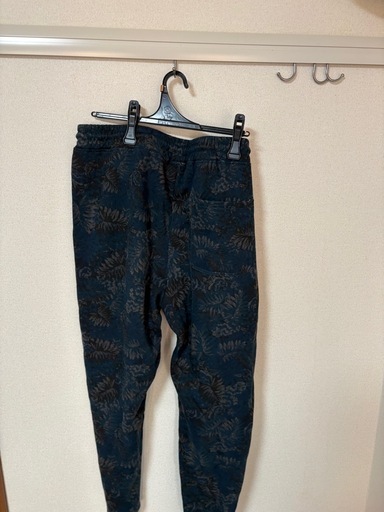 [新品未使用]LRG ダークブルー 葉柄 パーカー Lサイズ 上下セット