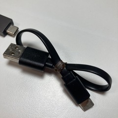 ケーブル福袋📦 USBケーブルまとめ売り（Type-C/microUSB/丸型DC）＋USB-Cアダプタ｜整理出品の画像
