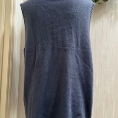 👗ビッグサイズ　3Lケーブル編みニットベストの画像