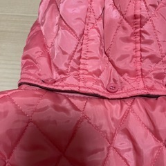 1月末処分　キッズ服ダウン　ハッシュアッシュ　100 ピンクの画像