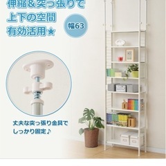 天井突っ張り棚
の画像