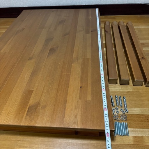 イケア　IKEAダイニングテーブルセット　イス4脚　