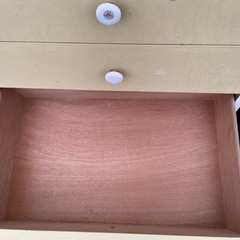 黄色の収納ボックス　譲りますの画像