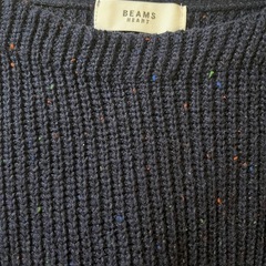 あけおめセール！美品BEAMSフリーニットの画像