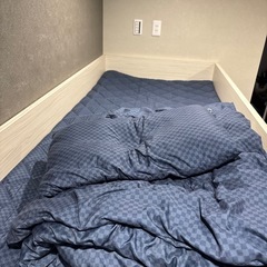 西川寝具セット（枕、敷布団、掛け布団）