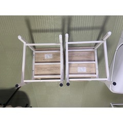 【送料無料】ダイニングテーブル3点セットの画像