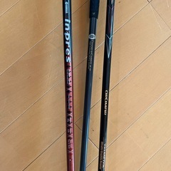 ゴルフ用品3本　中古の画像