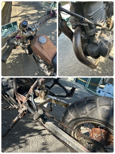TW200  DG07J 自賠責11年7月まで　小型スクーター交換可