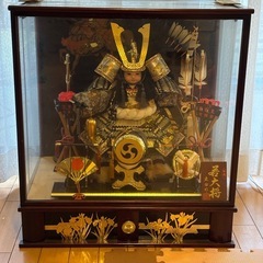 五月人形 若大将 ケース飾り