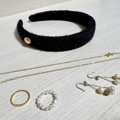 カチューシャ　アクセサリーセット
