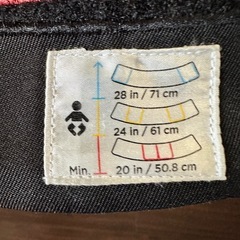 エルゴベビーの抱っこ紐　黒の画像