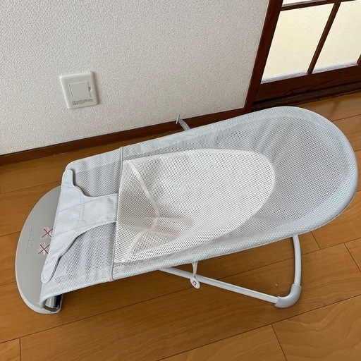 babybjorn/バウンサー/メッシュ/中古/美品/ベビー用品