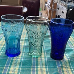 美原店 コカコーラ マクドナルド コラボ グラス 非売品 レトロ　各80円！の画像