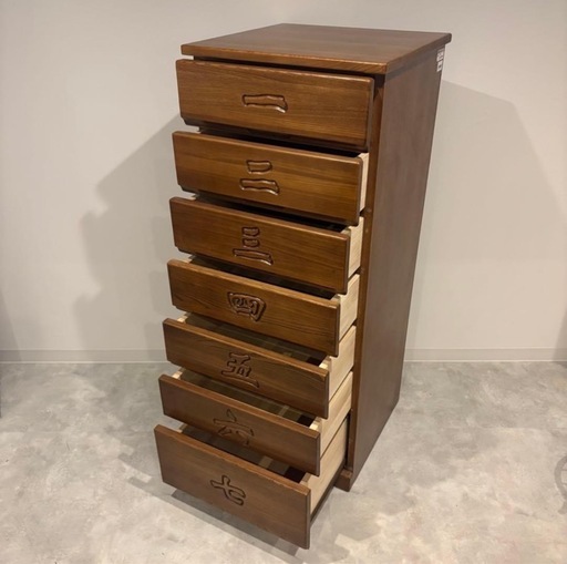 木製チェスト 漢数字 縦長 最も安い 7杯