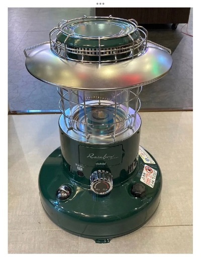 万代店 トヨトミ　石油ストーブ　レインボーランタンストーブ　RL-250 ダークグリーン　