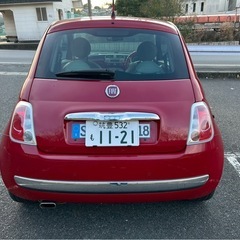 フィアット500 車検約2年残ってます！の画像