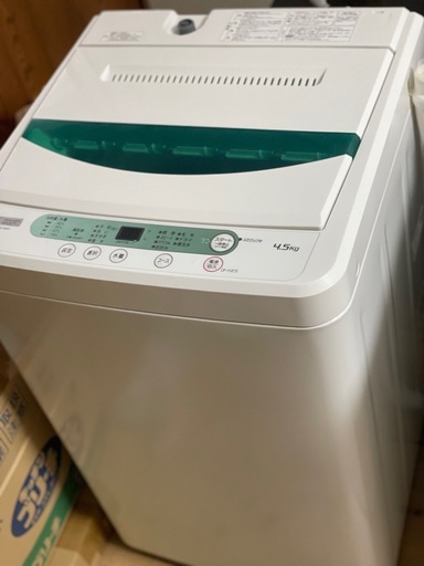 送料・設置込み可?表示価格より10%OFF? 洗濯機 4.5kg ヤマダ