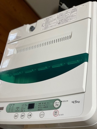 送料・設置込み可?表示価格より10%OFF? 洗濯機 4.5kg ヤマダ