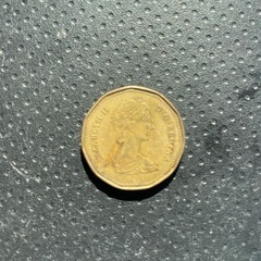 カナダの1ドル硬貨(希少
)の画像