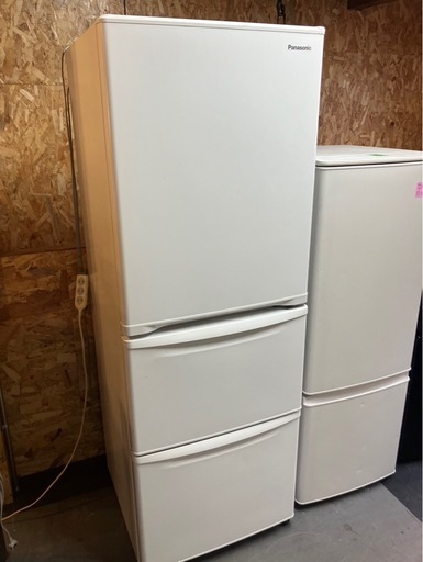 【中古】大阪引取限定　Panasonic NR-C342C-W 冷蔵庫 335L【KSA1F011】