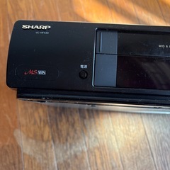 【ジャンク品】シャープビデオカセットレコーダーの画像