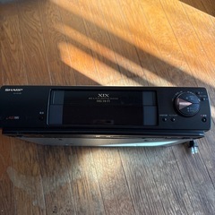 【ジャンク品】シャープビデオカセットレコーダー
