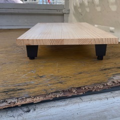 木製モニタースタンド オーディオラックの画像