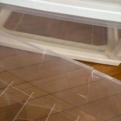 【ニトリ】プラ３段衣装ケース難ありの画像