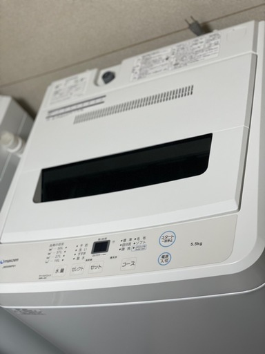送料・設置込み可?表示価格より10%OFF?　洗濯機　5.5kg maxzen 2020年【分解クリーニング済み】
