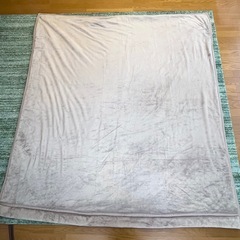 【受渡予定】ニトリ Nウォーム2枚合わせ毛布 ダブルの画像