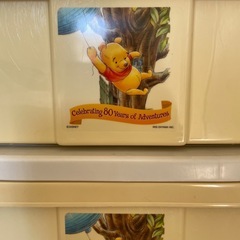 プーさん収納ボックスの画像