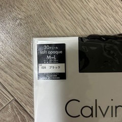 カルバンクライン タイツ 30デニール ブラックの画像