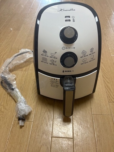 未使用品ショップジャパン　カラーラ　ノンフライヤー