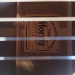 値下げ！！Morris モーリス F-15 アコースティックギター ハードケース付きの画像