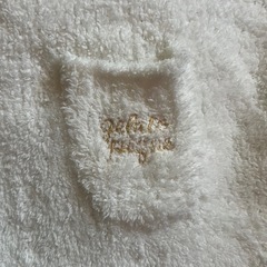 ジェラートピケ　新品未使用ポンチョ　冬　80〜90の画像