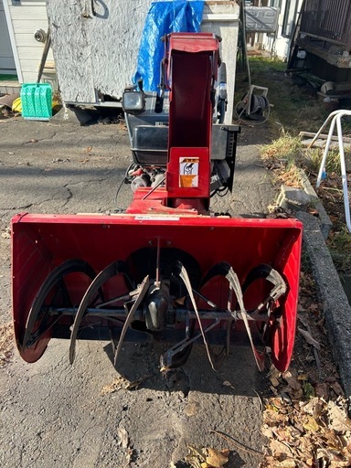 三菱除雪機　　キャブレター交換済み自走しません