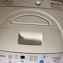 洗濯機4.6kg ボールドおまけ付き！の画像