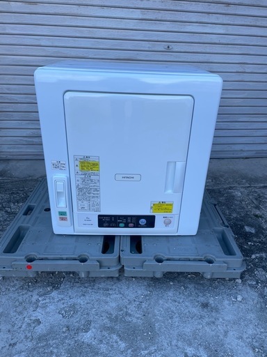 日立　6kg 衣類乾燥機 19年製　スタンド付き　