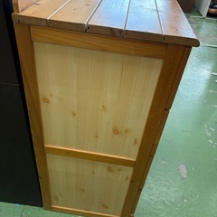 【ドリーム川西店限定】☆ジモティー見たよ割引☆ 4段チェスト クリーニング済み 【2125560000046498 】の画像
