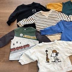 男の子　90cm  秋冬トップス　の画像