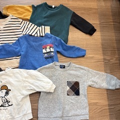 男の子　90cm  秋冬トップス　の画像