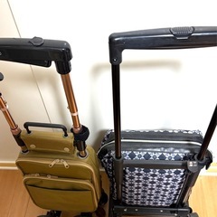 ショッピングカート　２台まとめて　高さ84cmの画像