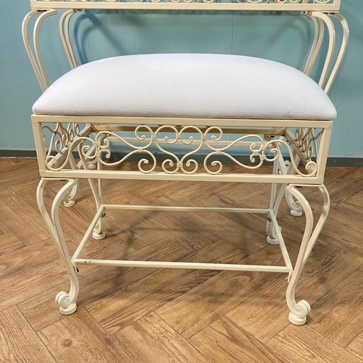 かわいすぎ！】アンティーク調 ドレッサー鏡台 配送