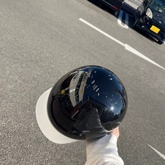 半キャップ バイクの画像