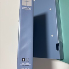 【未使用】KOKUYOのＤリングファイル A4 3cm 　　の画像