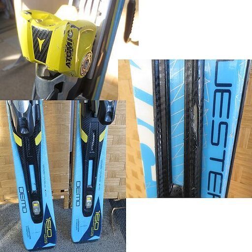 160㎝ アトミック BLUESTER demo SX スキー板 ビンディングセット ATOMIC 123/67 /105.5 札幌 北20条店 ATOMIC - アトミック ATOMIC BLUESTER SX DEMO 160cm 67mm