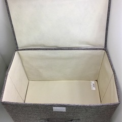 布製折り畳み収納ボックス2個セット DiMJの画像