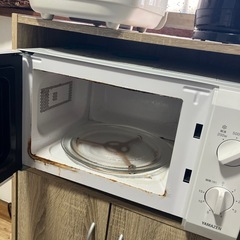 1月8日引き取れる方電子レンジの画像