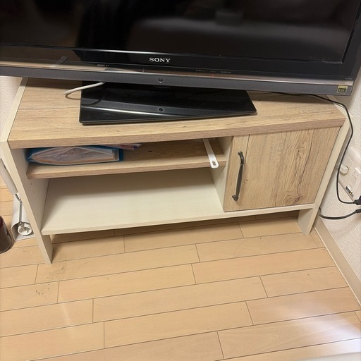 テレビ台 (なる) 都島の収納家具《テレビ台》の中古あげます・譲ります